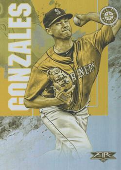 2019 Topps Fire - Gold Minted #183 Marco Gonzales Front