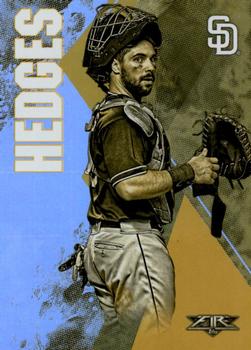 2019 Topps Fire - Gold Minted #195 Austin Hedges Front