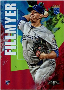 2019 Topps Fire - Flame #3 Heath Fillmyer Front