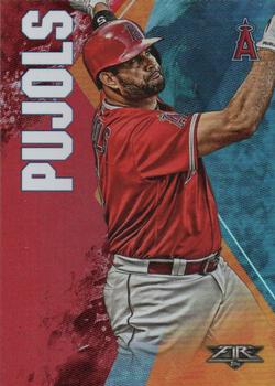2019 Topps Fire - Flame #9 Albert Pujols Front