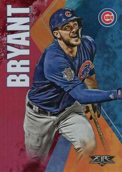 2019 Topps Fire - Flame #13 Kris Bryant Front