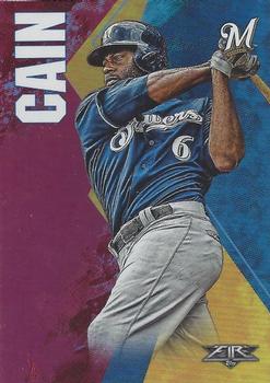 2019 Topps Fire - Flame #30 Lorenzo Cain Front