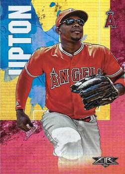 2019 Topps Fire - Flame #34 Justin Upton Front