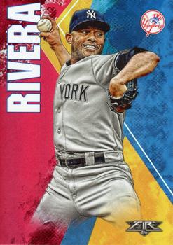 2019 Topps Fire - Flame #41 Mariano Rivera Front