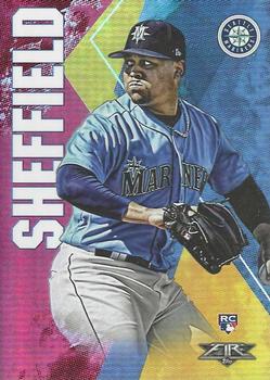 2019 Topps Fire - Flame #50 Justus Sheffield Front