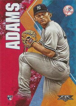 2019 Topps Fire - Flame #57 Chance Adams Front