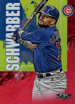 2019 Topps Fire - Flame #64 Kyle Schwarber Front