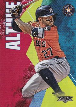 2019 Topps Fire - Flame #80 Jose Altuve Front