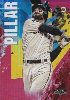 2019 Topps Fire - Flame #83 Kevin Pillar Front
