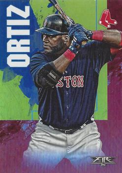 2019 Topps Fire - Flame #93 David Ortiz Front