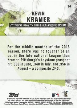 2019 Topps Fire - Flame #94 Kevin Kramer Back