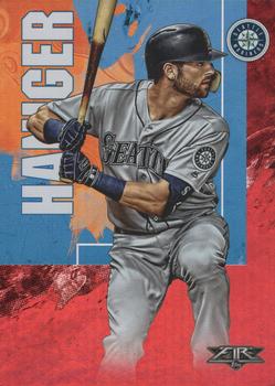2019 Topps Fire - Flame #111 Mitch Haniger Front