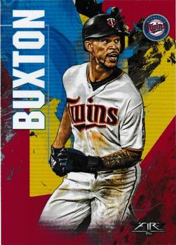 2019 Topps Fire - Flame #123 Byron Buxton Front
