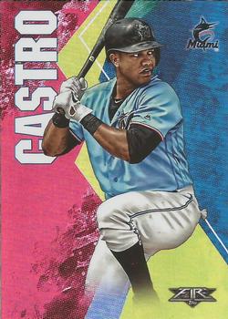 2019 Topps Fire - Flame #125 Starlin Castro Front