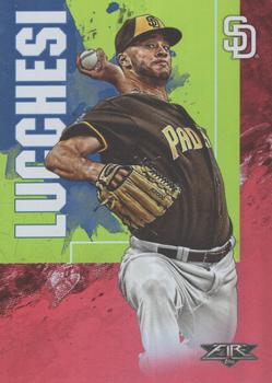 2019 Topps Fire - Flame #136 Joey Lucchesi Front