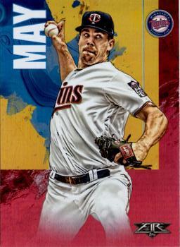 2019 Topps Fire - Flame #145 Trevor May Front