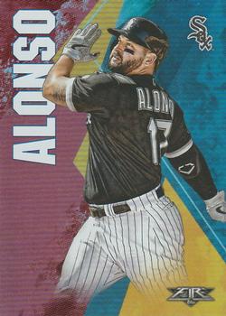 2019 Topps Fire - Flame #148 Yonder Alonso Front