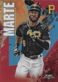 2019 Topps Fire - Flame #163 Starling Marte Front