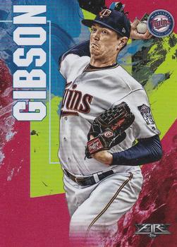 2019 Topps Fire - Flame #172 Kyle Gibson Front