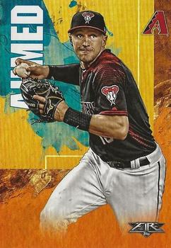 2019 Topps Fire - Orange #54 Nick Ahmed Front