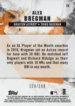 2019 Topps Fire - Green #72 Alex Bregman Back