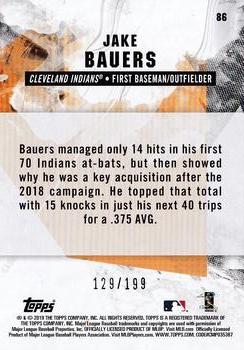 2019 Topps Fire - Green #86 Jake Bauers Back
