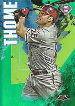 2019 Topps Fire - Green #90 Jim Thome Front