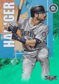 2019 Topps Fire - Green #111 Mitch Haniger Front