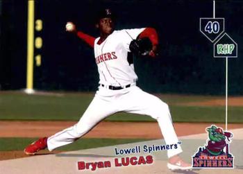 2019 Grandstand Lowell Spinners #NNO Bryan Lucas Front