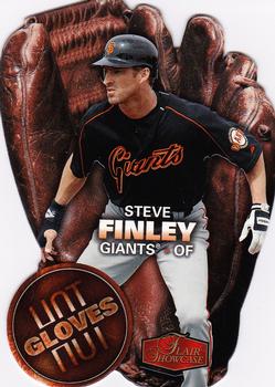 2006 Flair Showcase - Hot Gloves #HG-16 Steve Finley Front