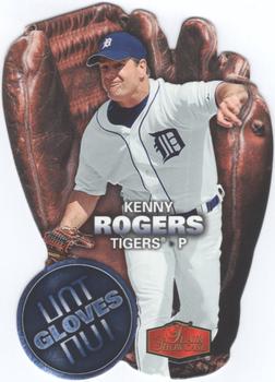 2006 Flair Showcase - Hot Gloves #HG-17 Kenny Rogers Front