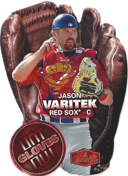 2006 Flair Showcase - Hot Gloves #HG-18 Jason Varitek Front