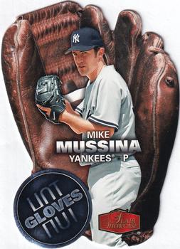2006 Flair Showcase - Hot Gloves #HG-23 Mike Mussina Front