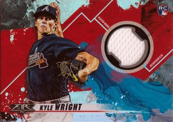 2019 Topps Fire - Fire Relics #FR-KW Kyle Wright Front