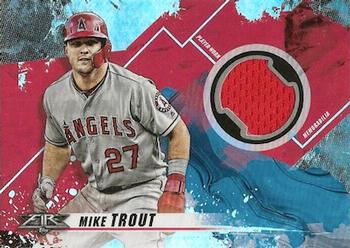 2019 Topps Fire - Fire Relics #FR-MT Mike Trout Front