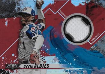 2019 Topps Fire - Fire Relics #FR-OA Ozzie Albies Front