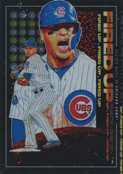 2019 Topps Fire - Fired Up #FIU-3 Javier Baez Front