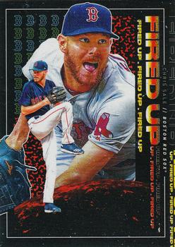 2019 Topps Fire - Fired Up #FIU-4 Chris Sale Front