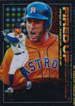 2019 Topps Fire - Fired Up #FIU-9 George Springer Front