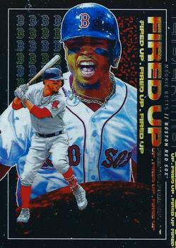 2019 Topps Fire - Fired Up #FIU-13 Mookie Betts Front