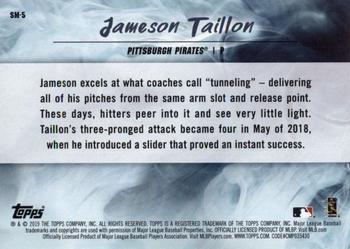 2019 Topps Fire - Smoke and Mirrors #SM-5 Jameson Taillon Back