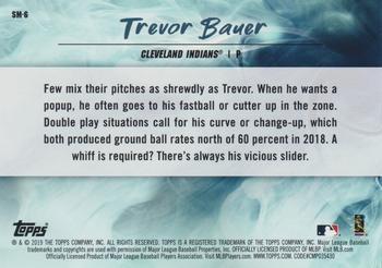 2019 Topps Fire - Smoke and Mirrors #SM-6 Trevor Bauer Back