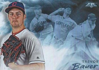 2019 Topps Fire - Smoke and Mirrors #SM-6 Trevor Bauer Front