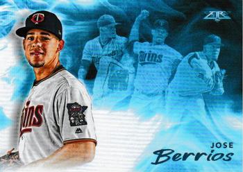 2019 Topps Fire - Smoke and Mirrors #SM-10 Jose Berrios Front