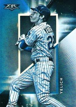 2019 Topps Fire - En Fuego Blue Chip #EF-10 Christian Yelich Front