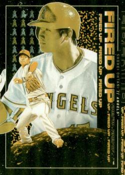 2019 Topps Fire - Fired Up Gold Minted #FIU-15 Shohei Ohtani Front