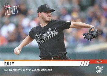 2019 Topps Now Players Weekend #PW-22 Dylan Bundy Front