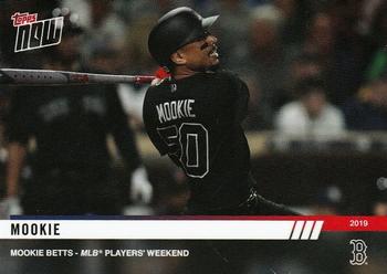 2019 Topps Now Players Weekend #PW-27 Mookie Betts Front