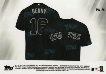 2019 Topps Now Players Weekend #PW-28 Andrew Benintendi Back