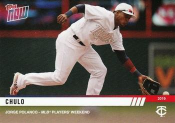 2019 Topps Now Players Weekend #PW-97 Jorge Polanco Front